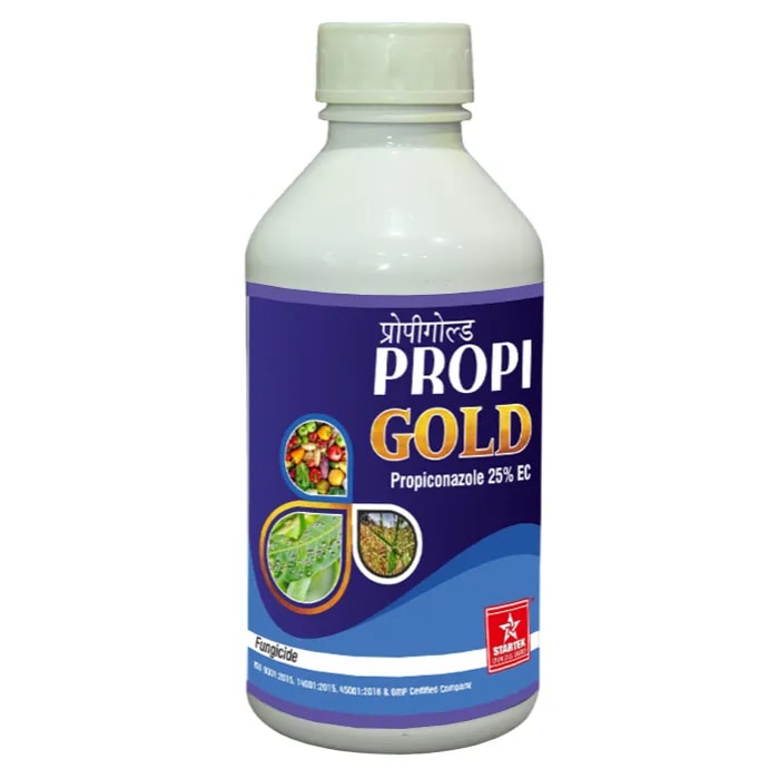 Startek PROPIGOLD Propiconazole 25% EC Fungicide For Control Of Leaf & Stem Diseases In Cereals