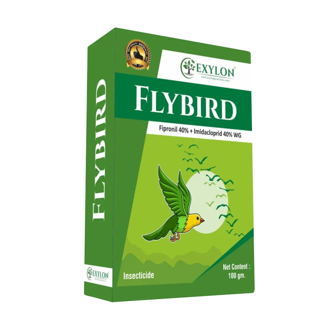 Exylon Flybird Fipronil 40% + Imidacloprid 40% WG Insecticide, Dual-Action, Effective Pest Control