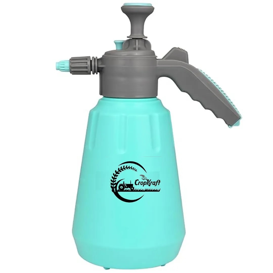 CropKraft Heavy Duty Garden Sprayer (2L Capacity), Use For Plant Irrigation, Home Cleaning, Car Washing, and Pet Bathing