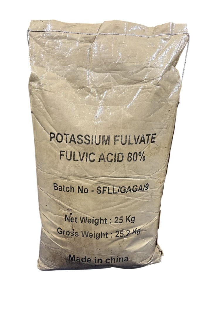 Agriventure Fulvic Acid (Fulvic Acid 80%) Organic Growth Promoter, Improves Root, Boosts Plant Immunity For All Crops