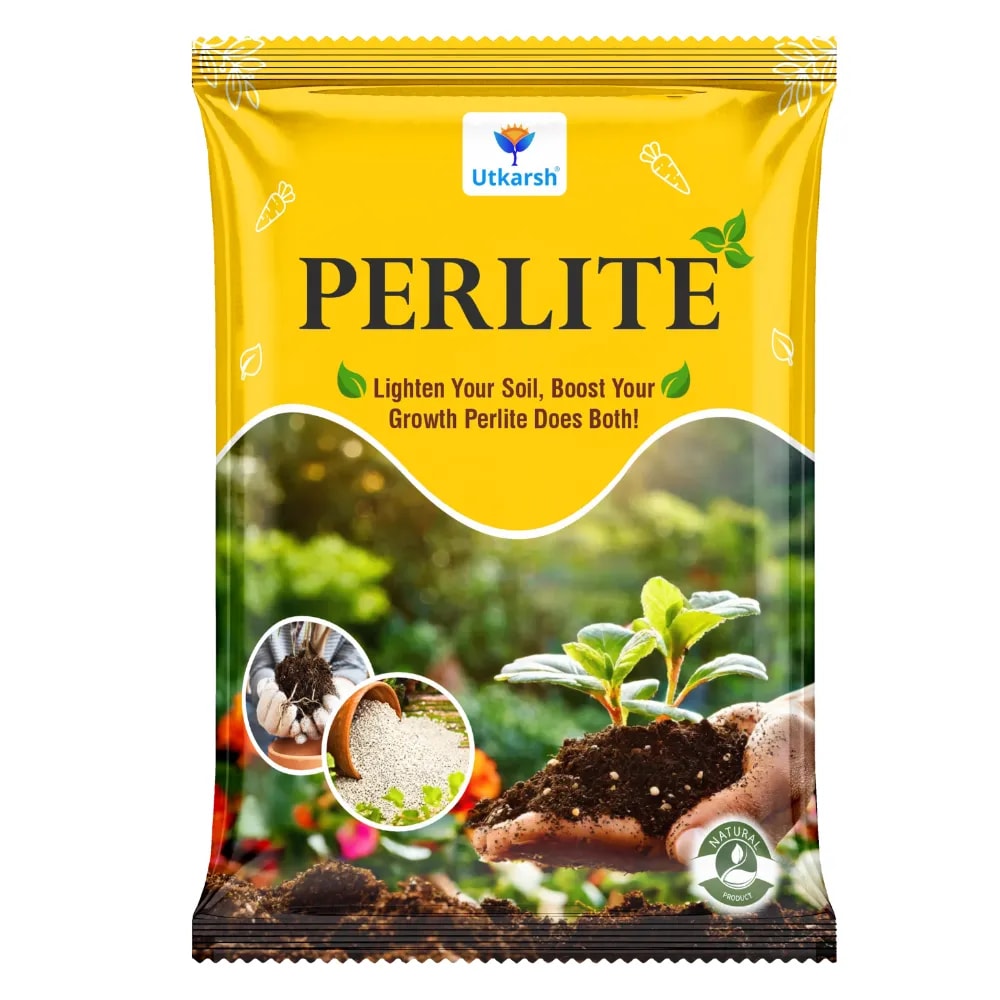 Utkarsh PERLITE Soil Conditioner, Effective For Plants, Gardening, Hydroponics And Horticulture 