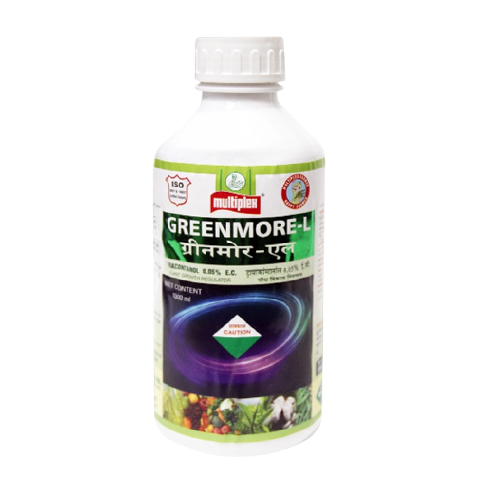 Multiplex Greenmore-L Triacontanol 0.05% EC Plant Growth Promoter For Better Yield And Plant Growth