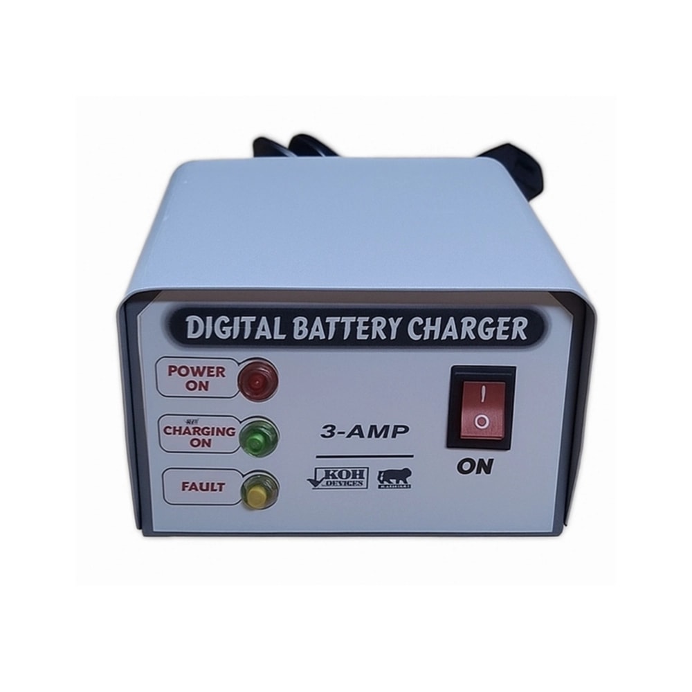Radhe Agri Digital Battery Charger For Sprayer And Zataka Machine, Provides Fast And Efficient Charging