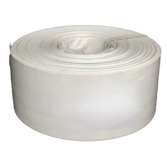 Kamal Agrotech White Pure Nylone LDPE Lapeta Pipe (3 Inch), Suitable For A Wide Range Of Agricultural And Industrial Applications.