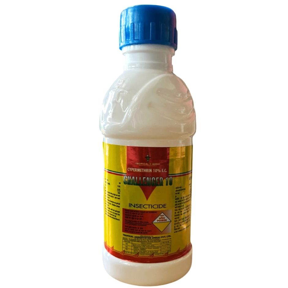 Gharda Cyperguard Cypermethrin 10% EC Insecticide, Effective For Control Pest In Crops
