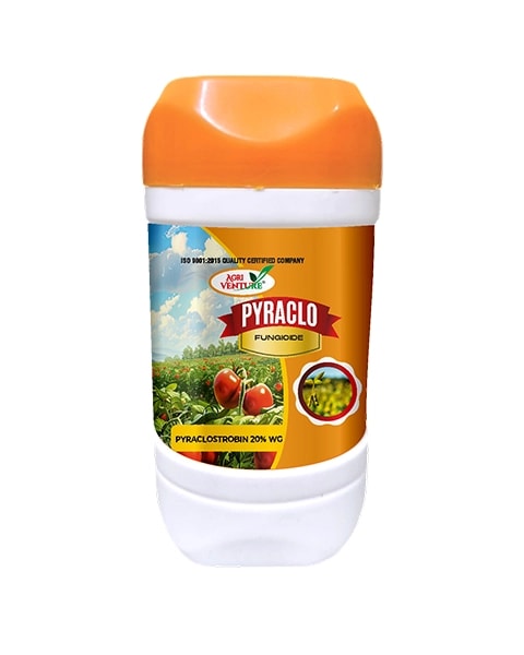Agriventure PYRACLO Pyraclostrobin 20% WG, Broad-Spectrum Systemic Fungicide For Multiple Crops