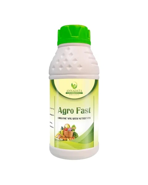Annadata AGRO FAST Liquid Biological Fertilizer, Stimulates Growth, Gives New Leaves And Flowers Quickly