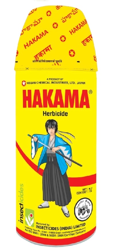 IIL Hakama Quizalofop Ethyl 5% EC Herbicide, Effectively Targets Narrow Leaf Weeds In Broadleaf Crops