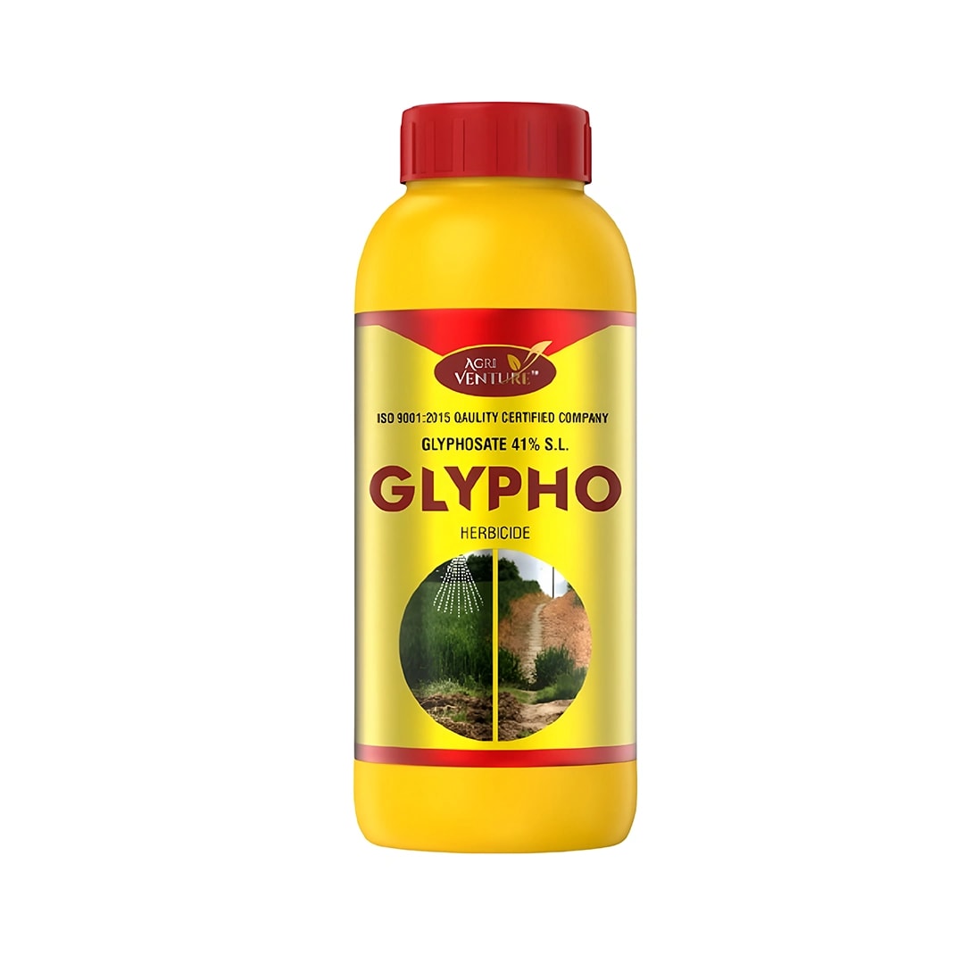 Agriventure Glypho ( Glyphosate 41% Sl ) Non Selective Herbicide, Control Of A Wide Range Of Weeds