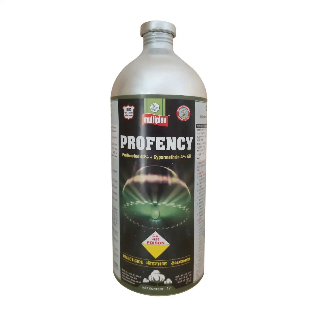 Multiplex Profency Profenofos 40% + Cypermethrin 4% EC Insecticide, Effective Pest Control In Cotton