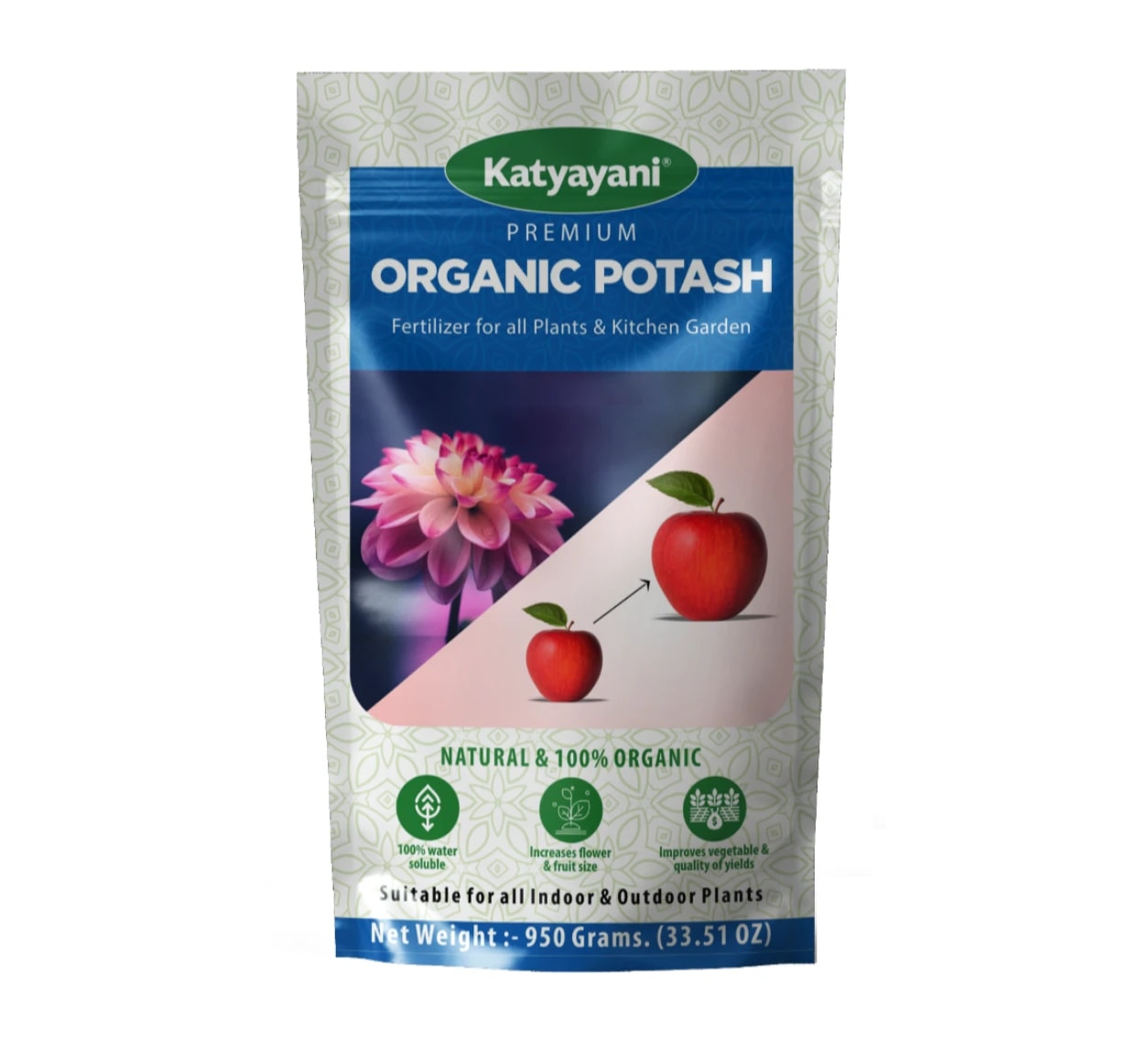 Katyayani Organic Potash Fertilizer, Natural Potassium Enrichment For Enhanced Crop Growth