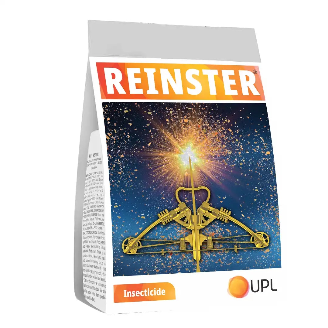UPL Reinster Chlorantraniliprole 0.83% + Fipronil 1.33% GR Insecticide, Effective For Paddy Borers