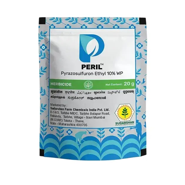 Sudarshan Peril Pyrazosulfuron Ethyl 10% WP Herbicide, Pre-Emergence, Weed Control In Paddy Crop 