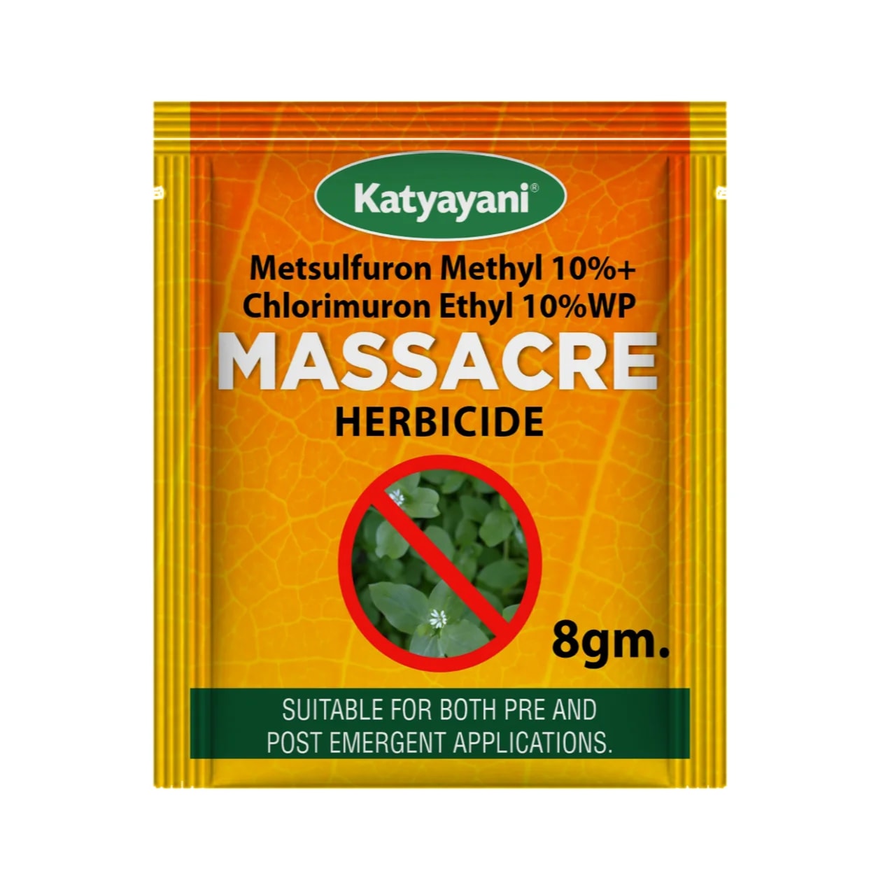 Katyayani Massacre Metsulfuron Methyl 10% + Chlorimuron Ethyl 10% WP Herbicide