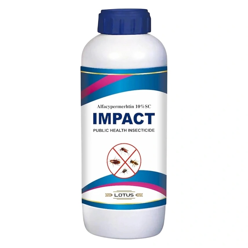 Lotus IMPACT Alpha Cypermethrin 10% SC Insecticide, Broad-Spectrum, Effective Pest Control