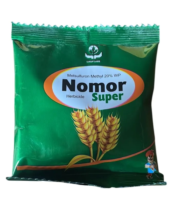 Crop Care Nomor Super Metsulfuron Methyl 20% Wp Herbicide, Post Emergence Herbicide