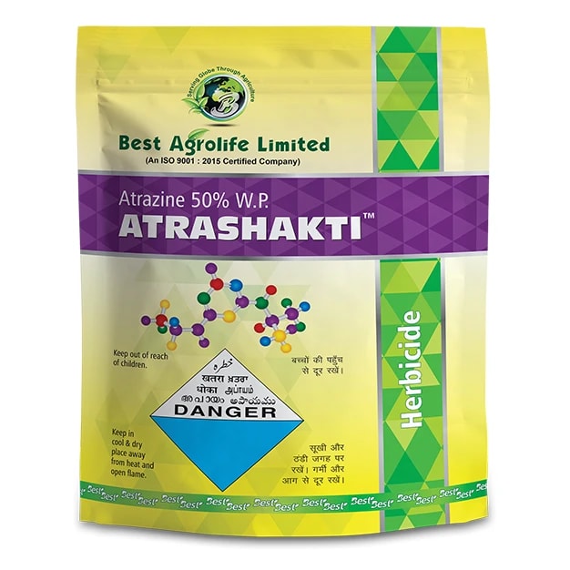 Best Agrolife ATRASHAKTI Atrazine 50% WP Herbicide, Best For Maize, Sugarcane, Bajra And Potato