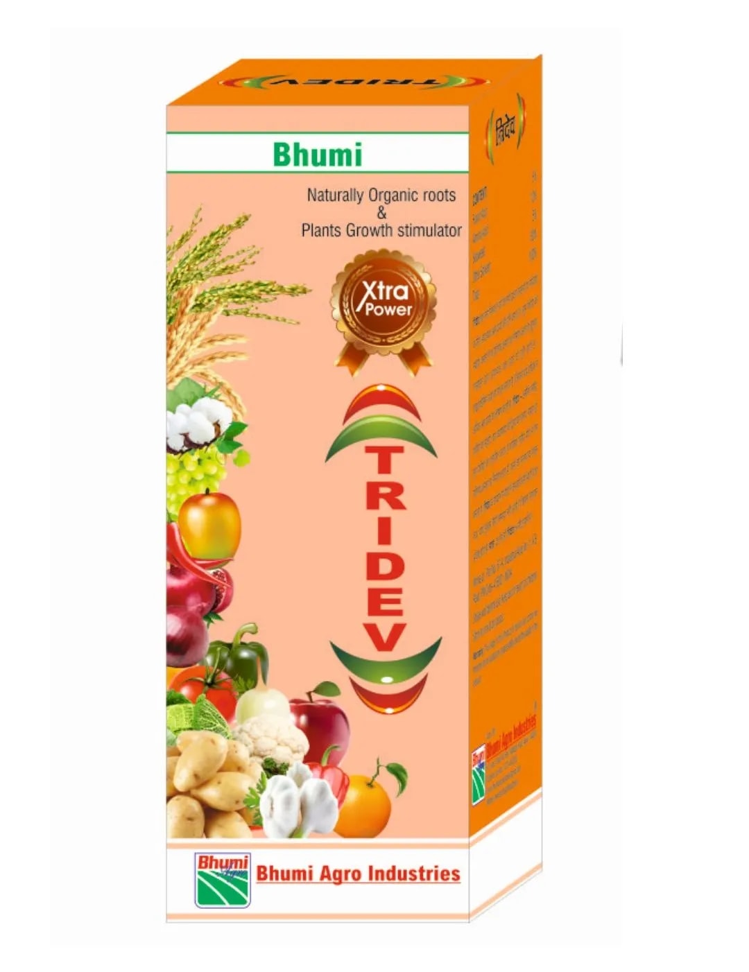 Bhumi Tridev (Amino Acid 2%, Humic Acid 4%, Seaweed extract 0.5%) Plant Growth Promoter, Maintains Growth And Balance In Plant Growth 