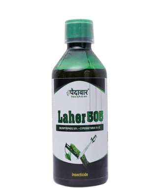 Paidavaar Laher 505 Chlorpyriphos 50% + Cypermethrin 5% EC Insecticide
