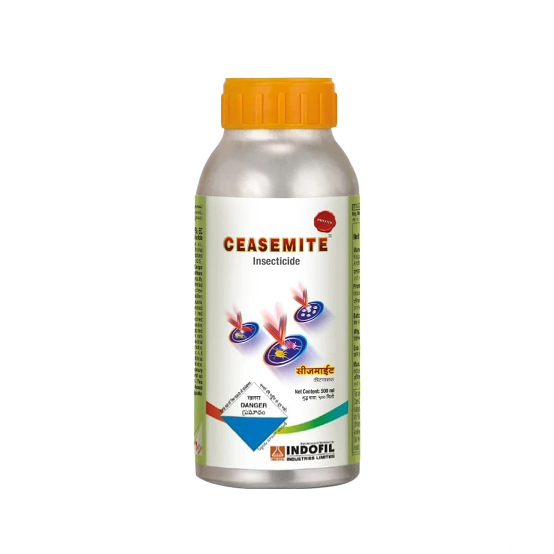 Indofil Ceasemite Propargite 42% + Hexythiazox 2% EC Insecticide, Effective Complete Mite Control in Crops