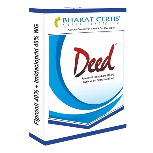 Bharat Certis Deed Fipronil 40% + Imidacloprid 40% WG Insecticide, Effective For White Grub Control In Sugarcane Crops