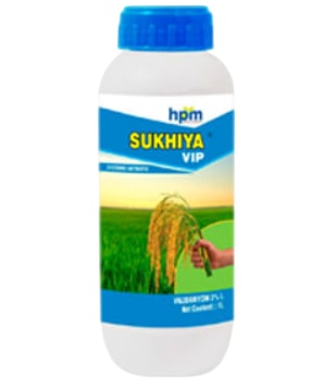 HPM Sukhiya VIP Validamycin 3% L Fungicide, Effective Against Sheath Blight Of Rice