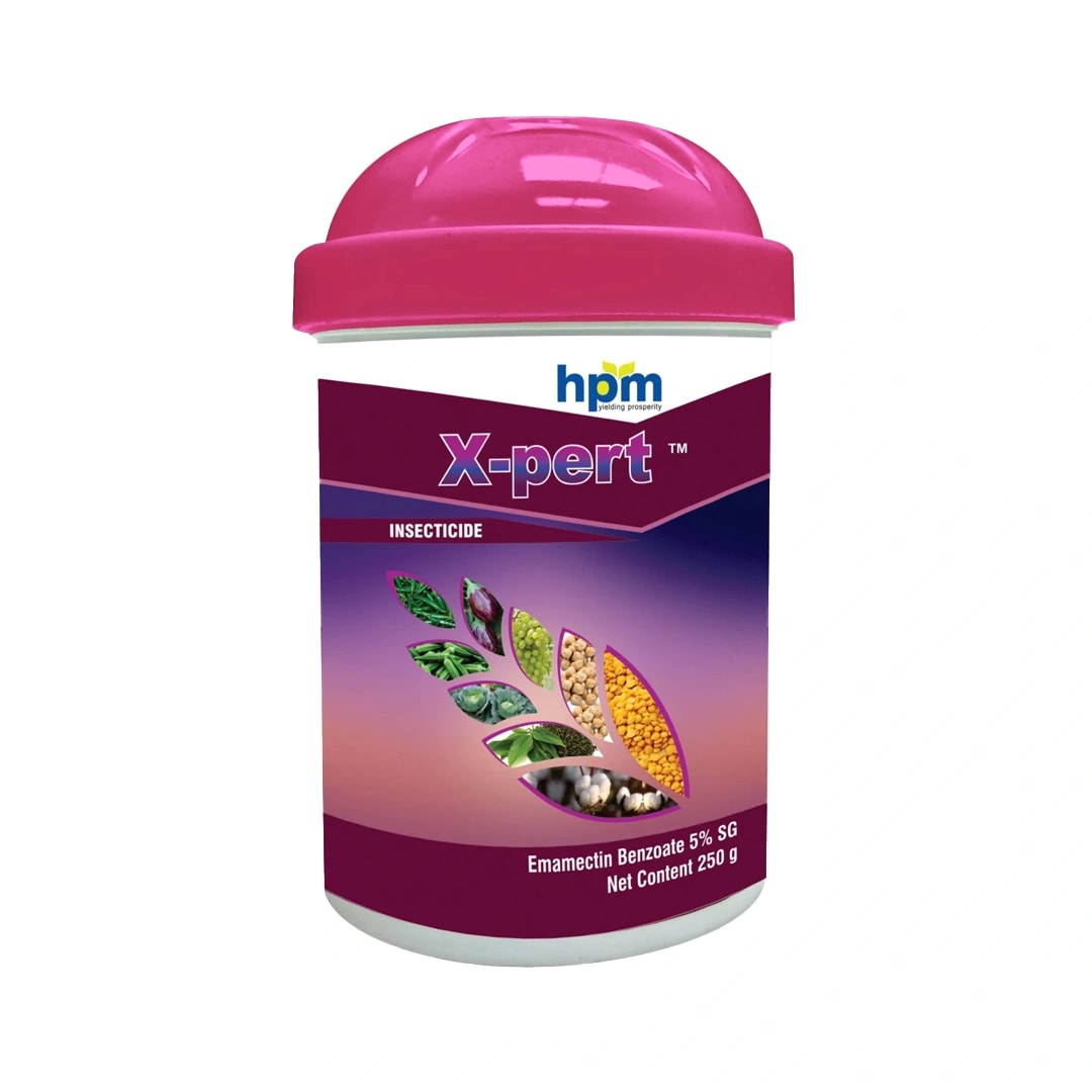 HPM X-PERT Emamectin Benzoate 5% SG Insecticide For All Gardening & Agriculture Crops