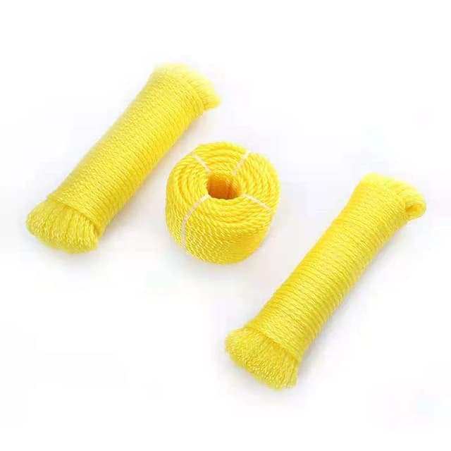 Singhal PP Tuf Rope Heavy Duty Virgin Plastic Multipurpose Rope Yellow - Image 3