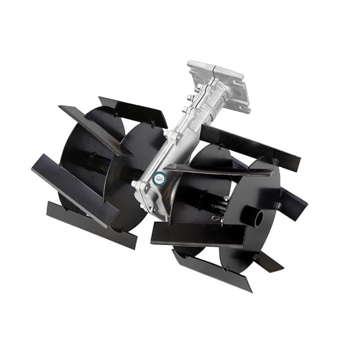 Fenton Krishi FTK-TA-28C Tiller Attachment, 28mm Cross Type Shaft Used With Side Pack Brush Cutter - Image 2