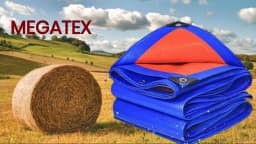 MEGATEX HDPE 160 GSM 200 Micron Tarpaulin, 100% Virgin Quality, Perfect For Use In Construction, Leisure Activities, Agriculture And Many More 4