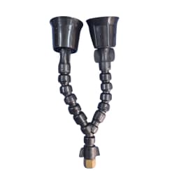 Radhe 2 Head Adjustable Nozzle With Brass Connector For Battery Sprayer, Offers Two Nozzles For Broader Coverage. 3