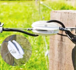 Urja White Fencing Corner For Solar Zhatka Machine, Used On Fence Corners, Fence Energizers, and Guards 2