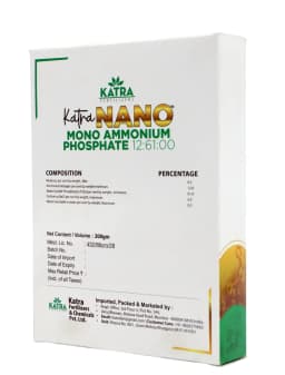 Katra Nano NPK 12:61:00 MAP Mono Ammonium Phosphate 100% Water Soluble Complex Fertilizer for Plants. 2