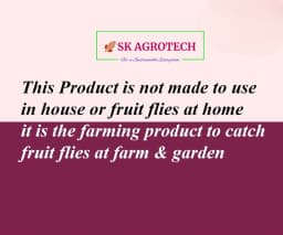 SK Agrotech Leucinodes Orbonalis (Brinjal Fruit and Shoot Borer) Pheromone Trap With Lure - Effective Pest Management Solution 8