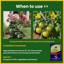 Utkarsh NPK 13:40:13 (Crystalline 100% Water Soluble Complex Fertilizer), Best for Drip Irrigation 4