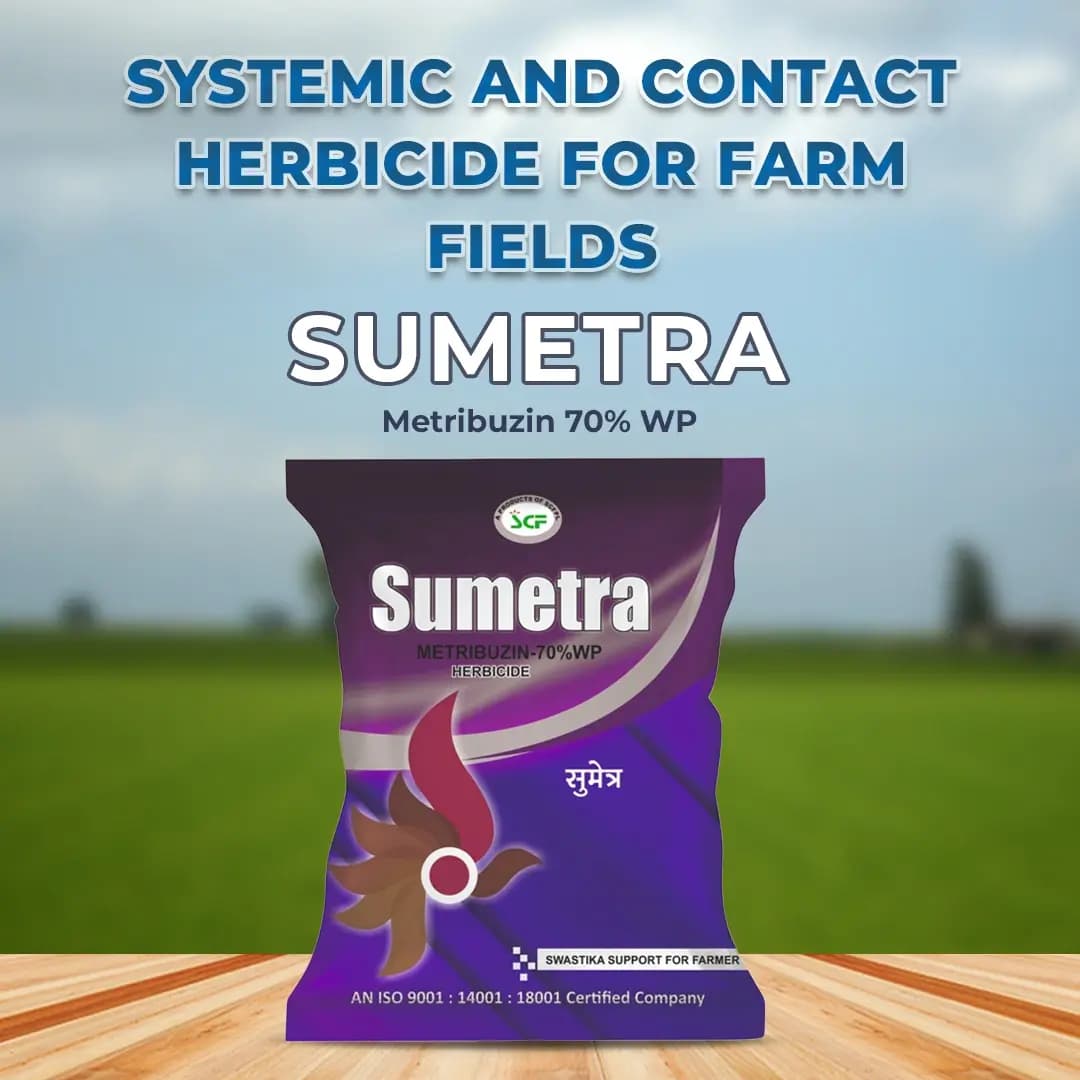 Sumetra Metribuzin 70% WP, Systemic and Contact Herbicide, Control of Annual Broad-Leaved Weeds - Image 2