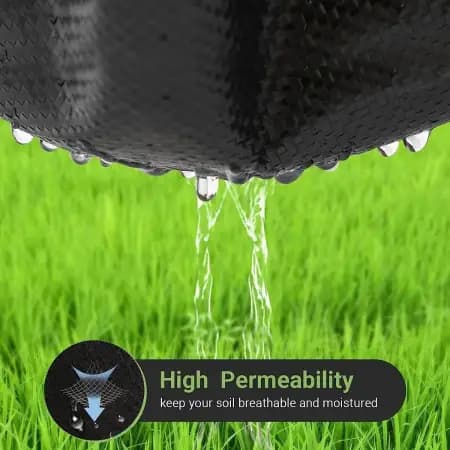 Singhal 110 GSM Weed Mat 1.5m Wide Landscape Fabric For Farming & Gardening - Image 3