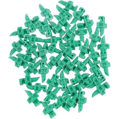 Vasudha Irrigation Jet Sprinkler 180 Degree, Size 4mm Direct Plug In 16 And 20 mm Drip Line (Green Color) - Image 3