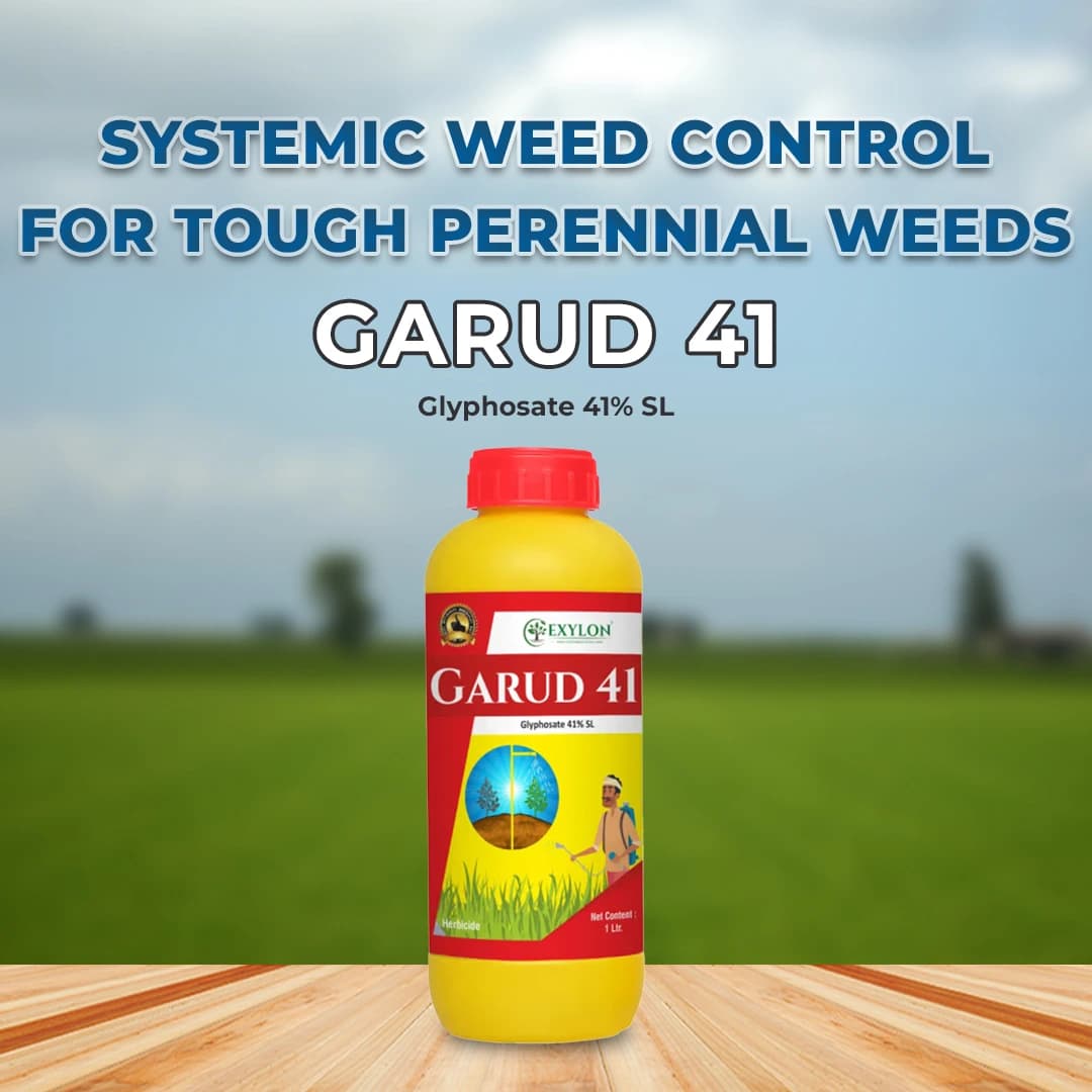Exylon Garud 41 Glyphosate 41% SL Herbicide, Effective For Control Weed In Crops - Image 2