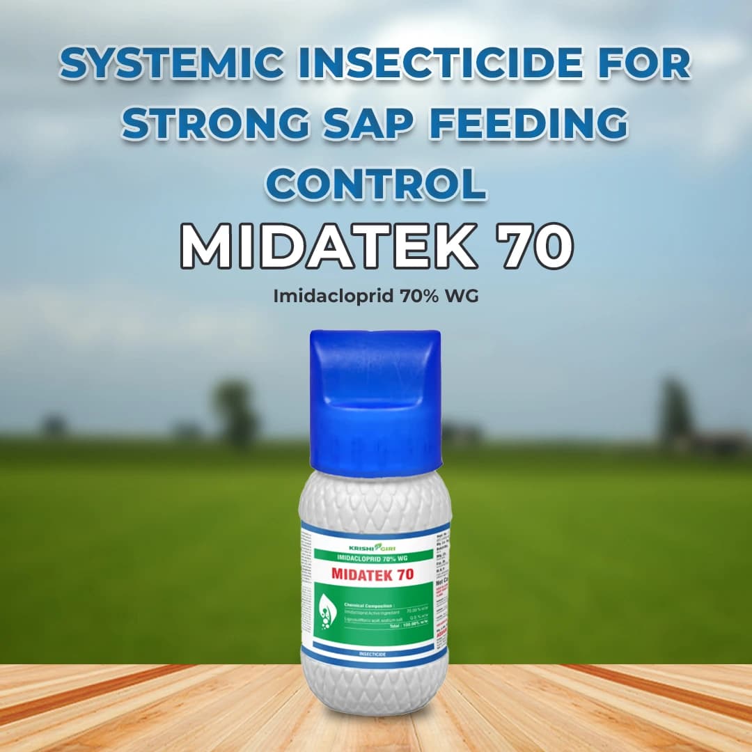 Krishigiri Midatek 70 Insecticide - Imidacloprid 70% WG - Image 1