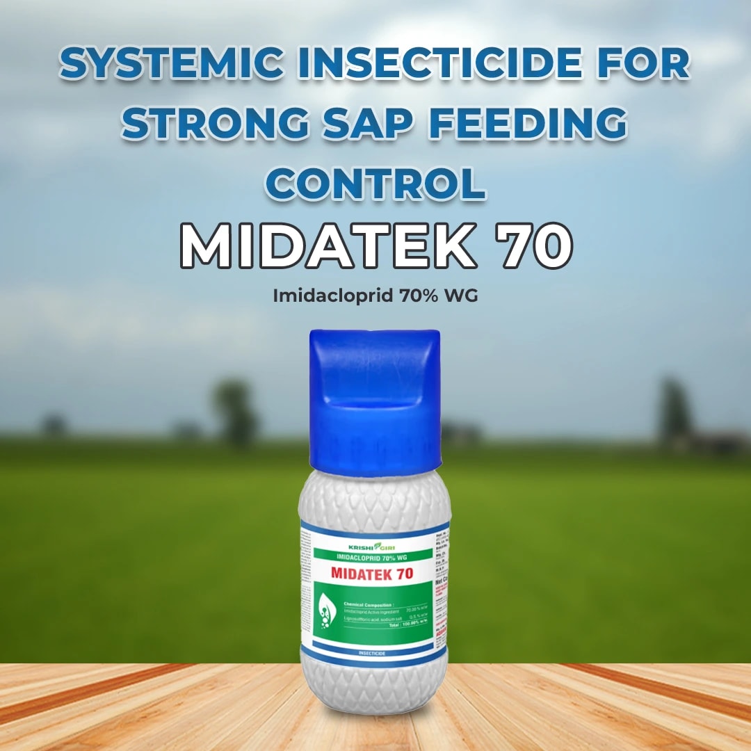 Krishigiri Midatek 70 Insecticide - Imidacloprid 70% WG