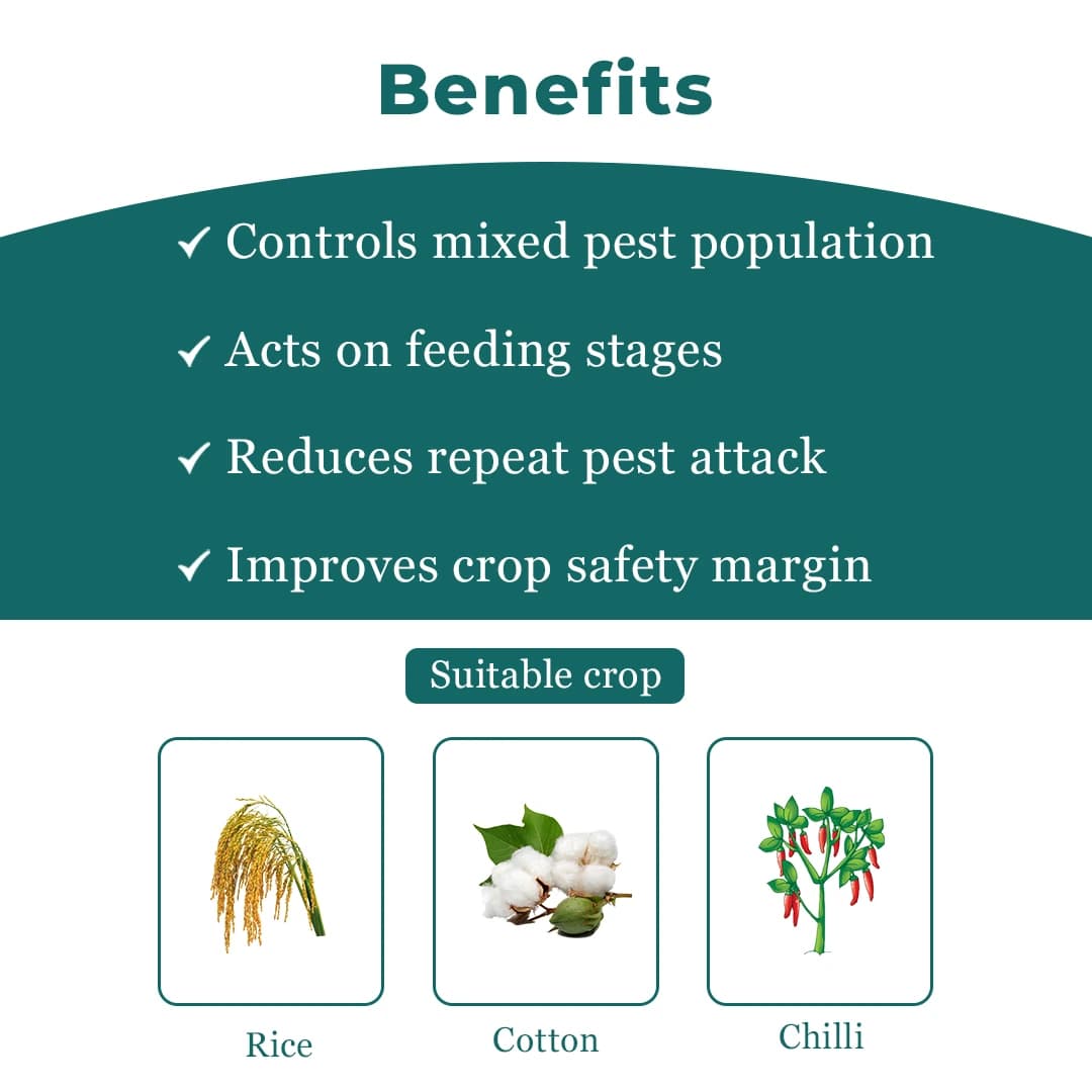 Exylon Novamax Insecticide - Novaluron 5.25% + Emamectin Benzoate 0.9% SC - Image 4