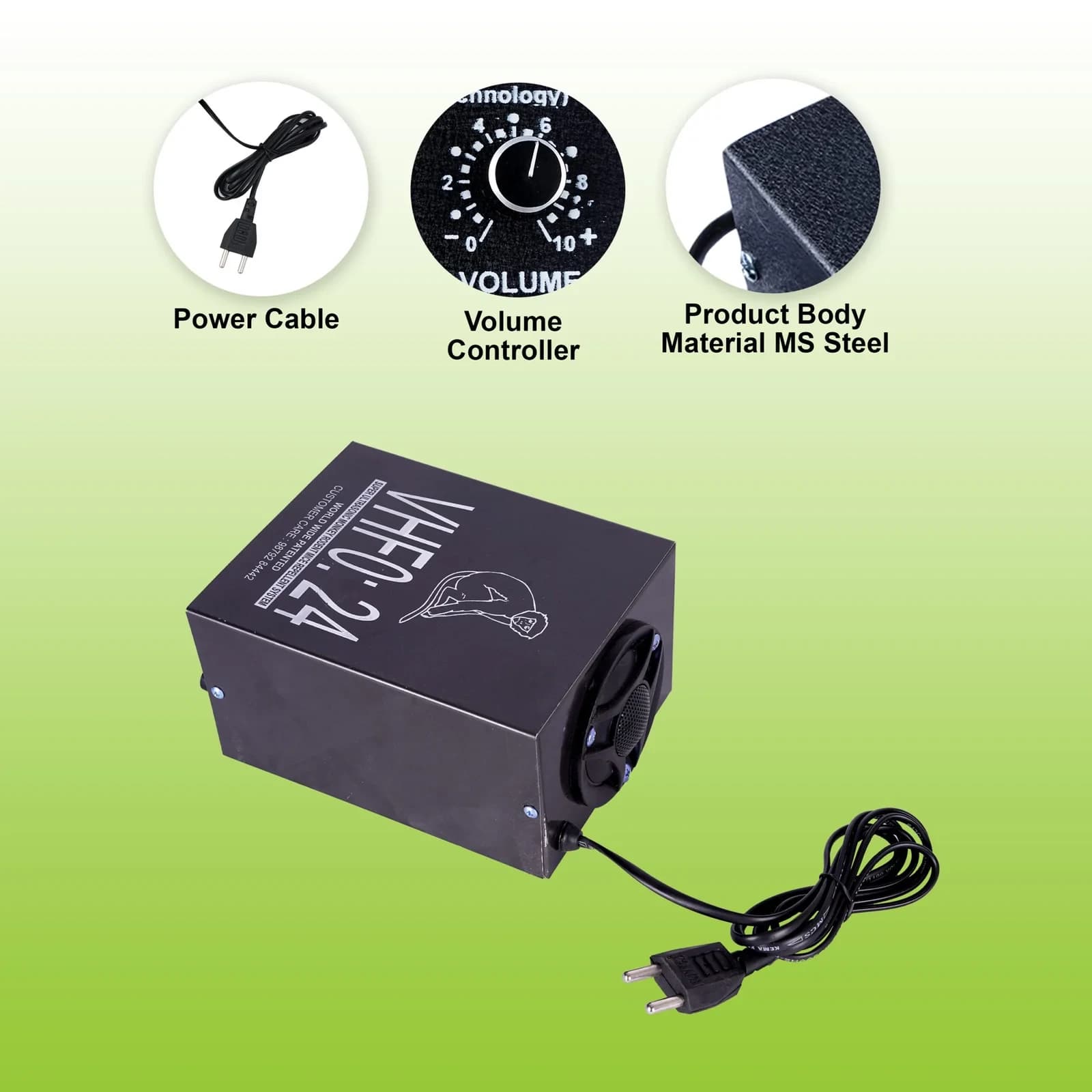 Shyam Ultrasonic Monkey Repellent, Very Loud & Noisy Sound To Repel Monkeys (3500 Sq. Ft.) - Image 2