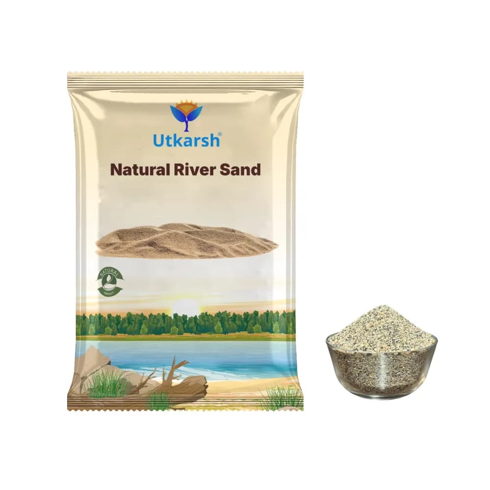 Utkarsh Natural River Sand, Pure Organic Plants Soil Mix Additive And Aquarium Sand - Image 2