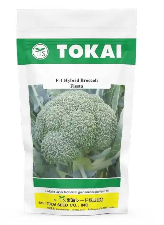 Brocoli F1 Fiesta Seeds, Fool Gobhi Ke Beej, Early Green With Fine Beads