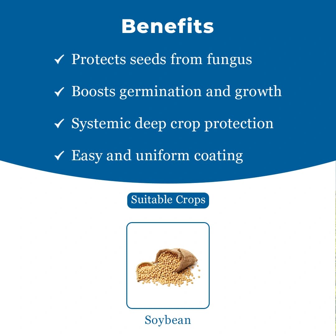 Swal Cascade Azoxystrobin 2.5% + Thiophanate Methyl 11.25% + Thiamethoxam 25% FS Fungicide, Dual Protection Against Fungal Diseases and Insect Pests - Image 4