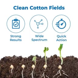 Godrej Hitweed Maxx Pyrithiobac Sodium 6% + Quizalofop ethyl 4% MEC, Early Post-Emergence and Selective Herbicide 3
