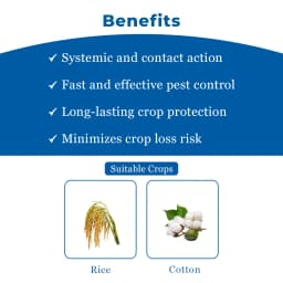 Ju JUPITER-505 Chlorpyriphos 50% + Cypermethrin 5% EC Insecticide, For Managing Broad Range Of Insects In Cotton And Paddy 4