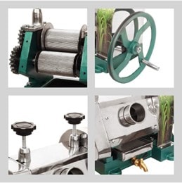 Neptune Manual Sugar Cane Juice Machine For Commercial Use, Premium Material, Adjustable Knob