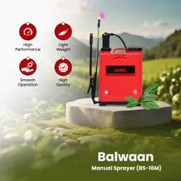 Balwaan BS-16M Manual Sprayer, Use for Pest Control In Garden and Agriculture, 16 L Tank Capacity 8